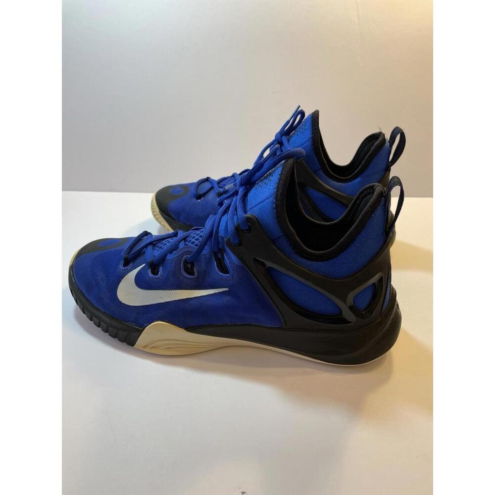 Nike Zoom Hyper-Rev 2015 Blue Men's Sneakers Size 9 Excellent Cond #705370-400